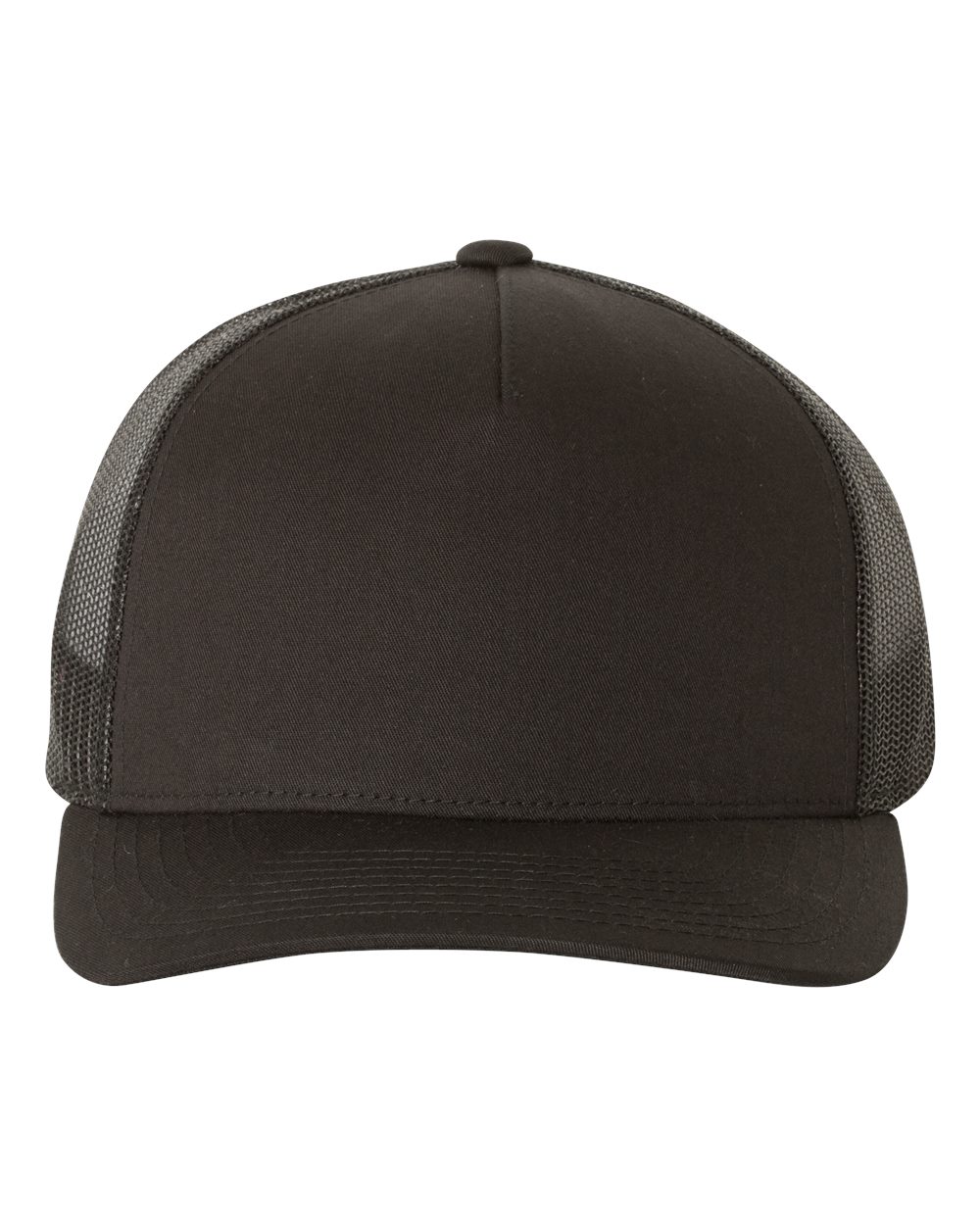 YP Classics Five-Panel Retro Trucker Cap, supplier style 6506, shown from the front.