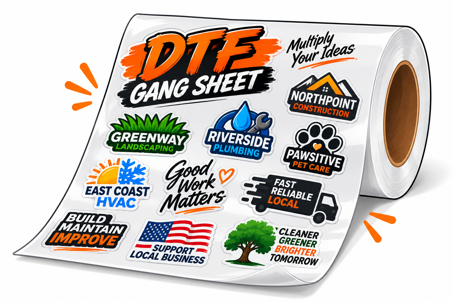 DTF Gang Sheets
